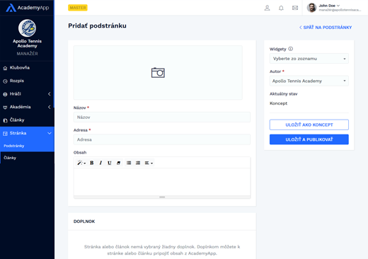 webpage block image